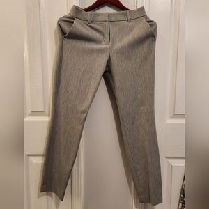 Express Ankle Cut Grey Pants